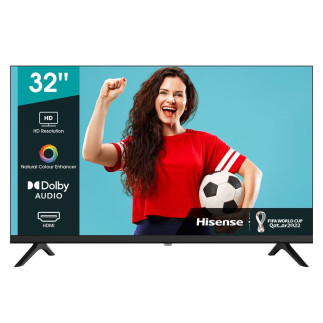 Hisense TV 32 Inch, LED TV, Hotel Mode, HDMI & USB Support  32A2N (2024 Model)